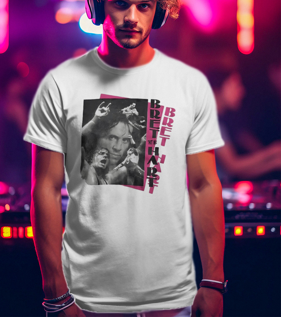 Bret Hit Man Hart WWF Wrestling Legend T-Shirt