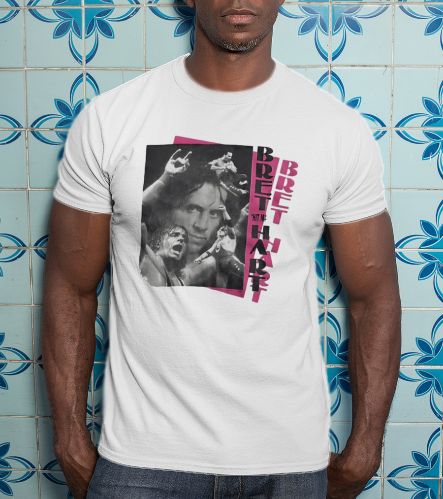 Bret Hit Man Hart WWF Wrestling Legend T-Shirt