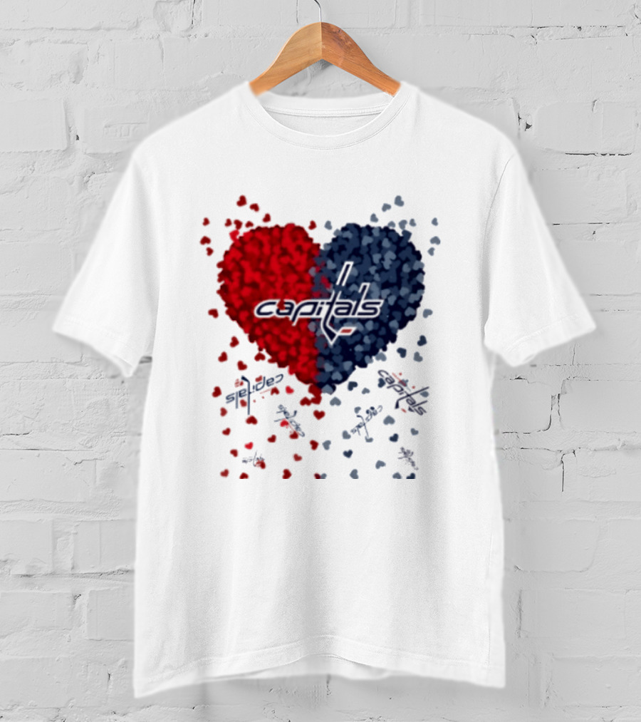 Original Capitals Heart Washington Hockey NHL 2026 T-Shirt