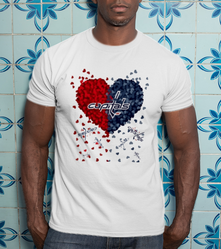 Original Capitals Heart Washington Hockey NHL 2026 T-Shirt
