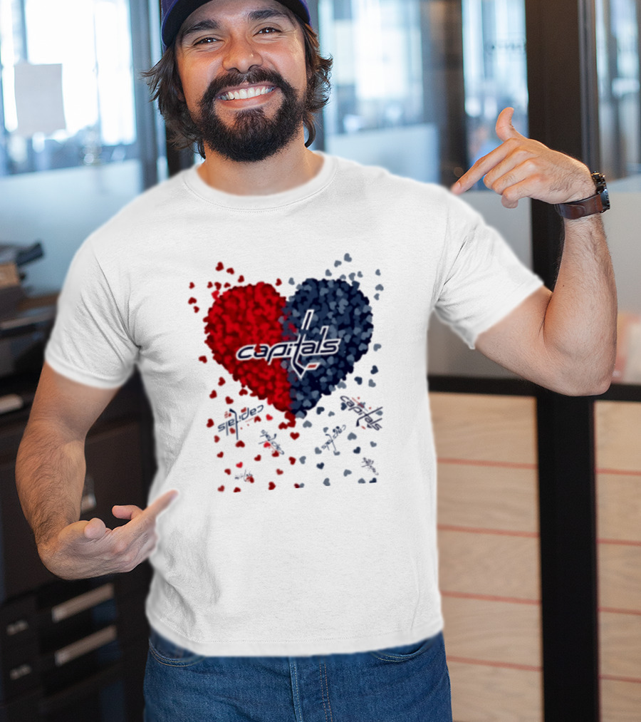 Original Capitals Heart Washington Hockey NHL 2026 T-Shirt