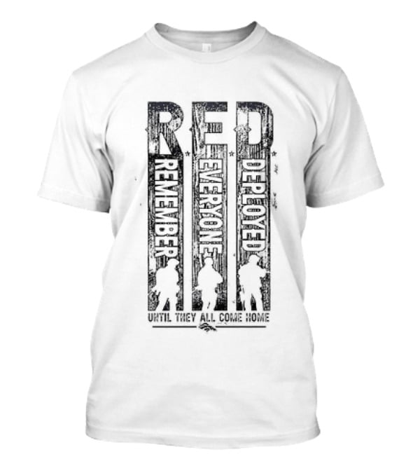 Denver Broncos Remember Everyone Deployed Red Friday T-Shirt
