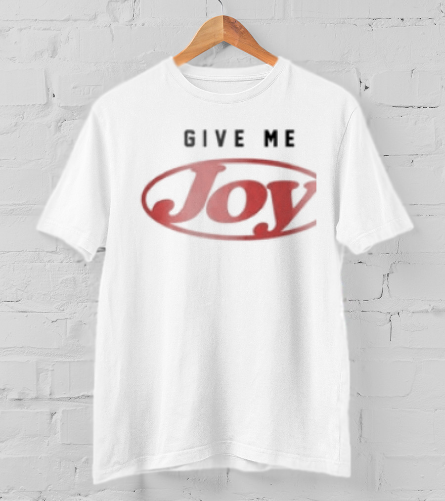 Elle Limebear Store Joy Give Me White T-Shirt