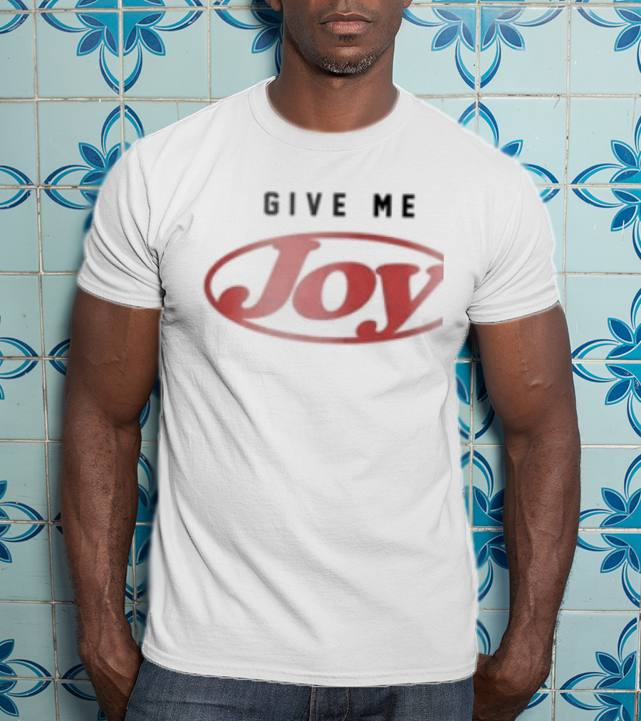 Elle Limebear Store Joy Give Me White T-Shirt