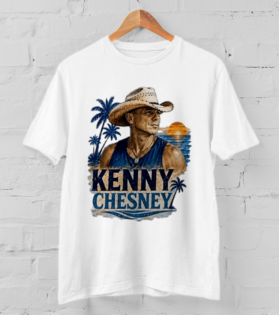 Kenny Chesney Is My Jam Tropical Beach Sunset Vibes T-Shirt