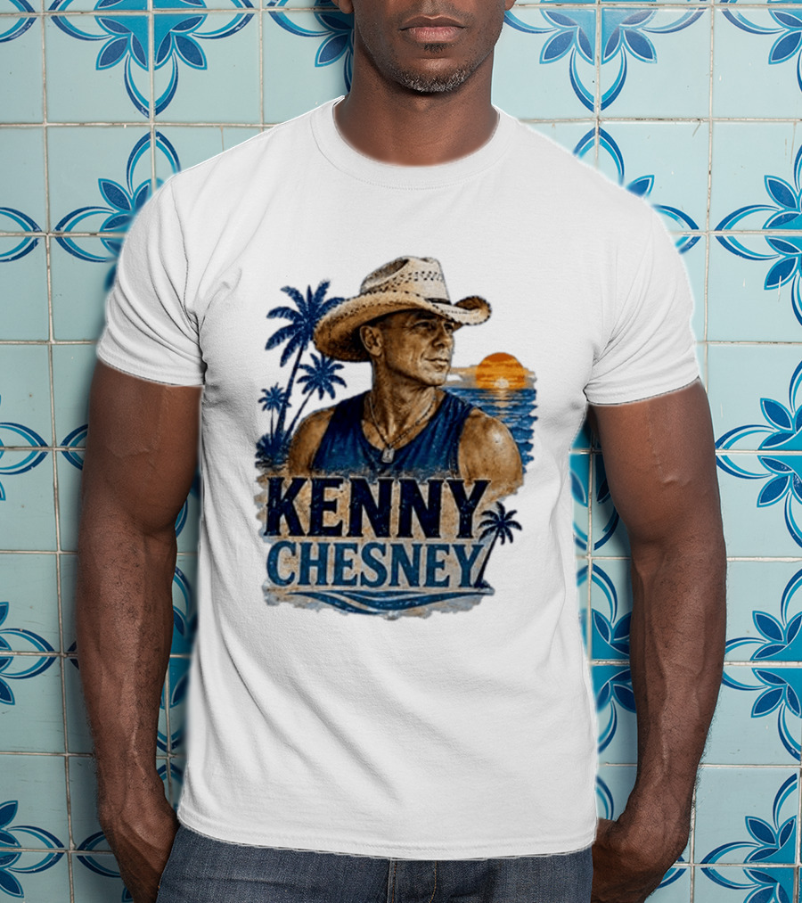 Kenny Chesney Is My Jam Tropical Beach Sunset Vibes T-Shirt