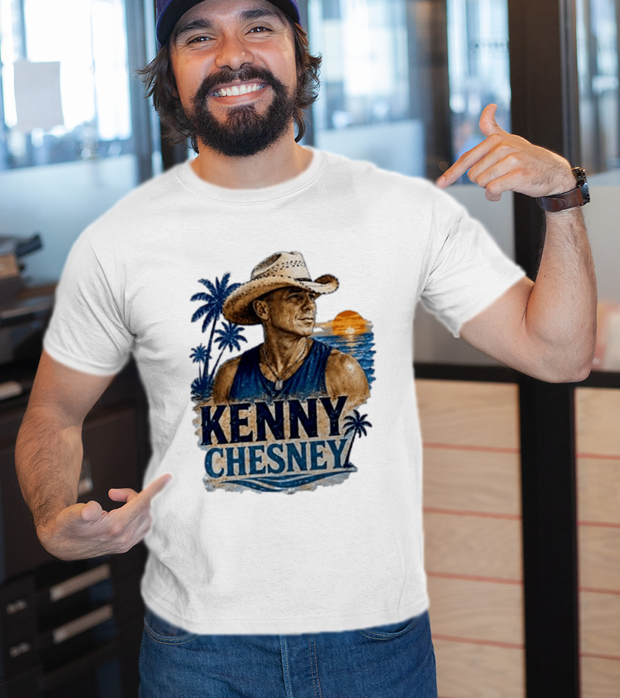 Kenny Chesney Is My Jam Tropical Beach Sunset Vibes T-Shirt