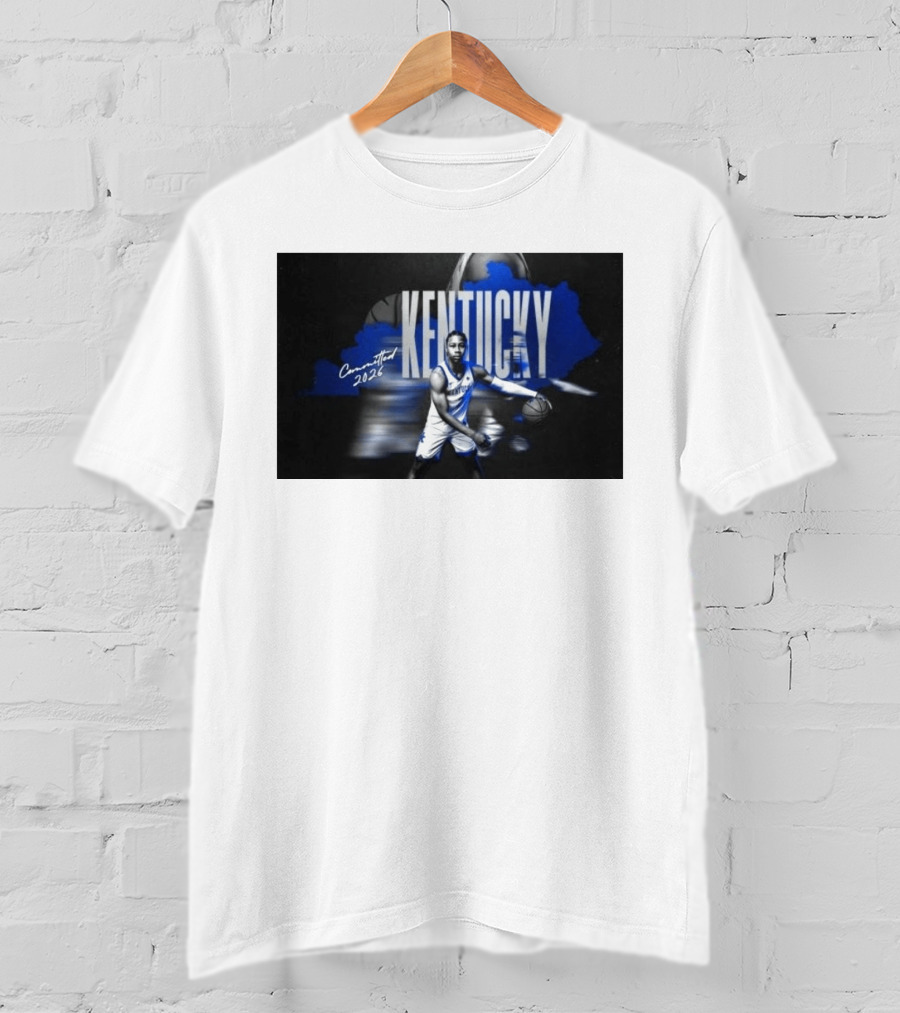Kentucky Wildcats Committed 2026 Mason Williams Basketball Hype T-Shirt