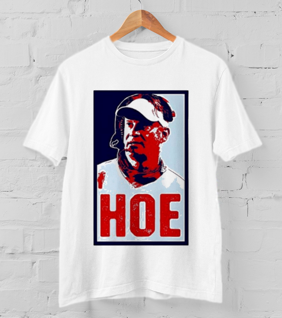 Lane Kiffin Hoe Red Blue Artistic T-Shirt