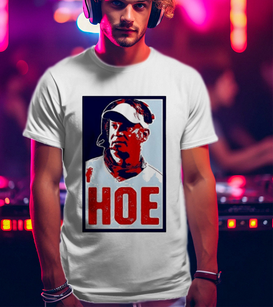 Lane Kiffin Hoe Red Blue Artistic T-Shirt