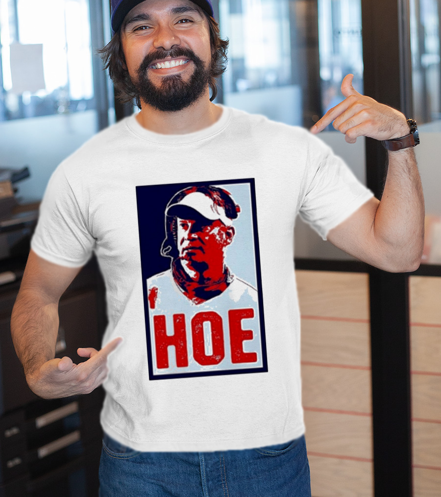 Lane Kiffin Hoe Red Blue Artistic T-Shirt