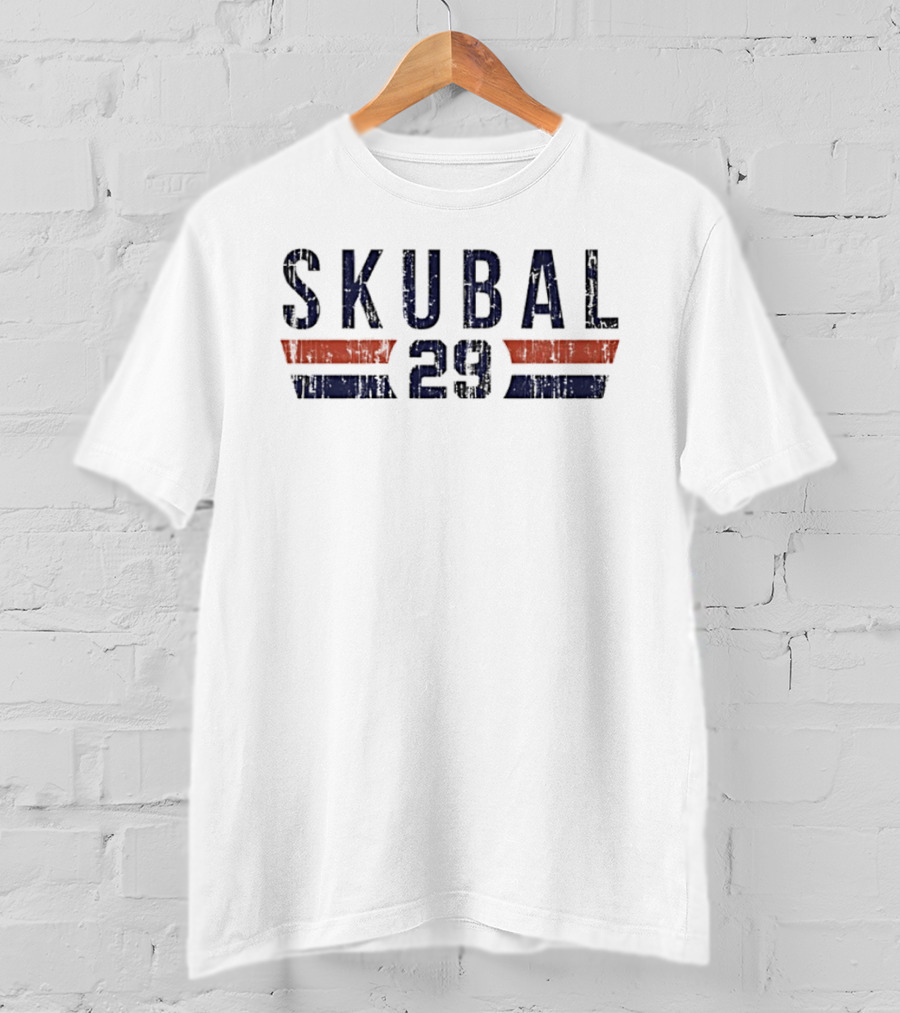 Skubal 29 Astros Baseball Player Name Number T-Shirt