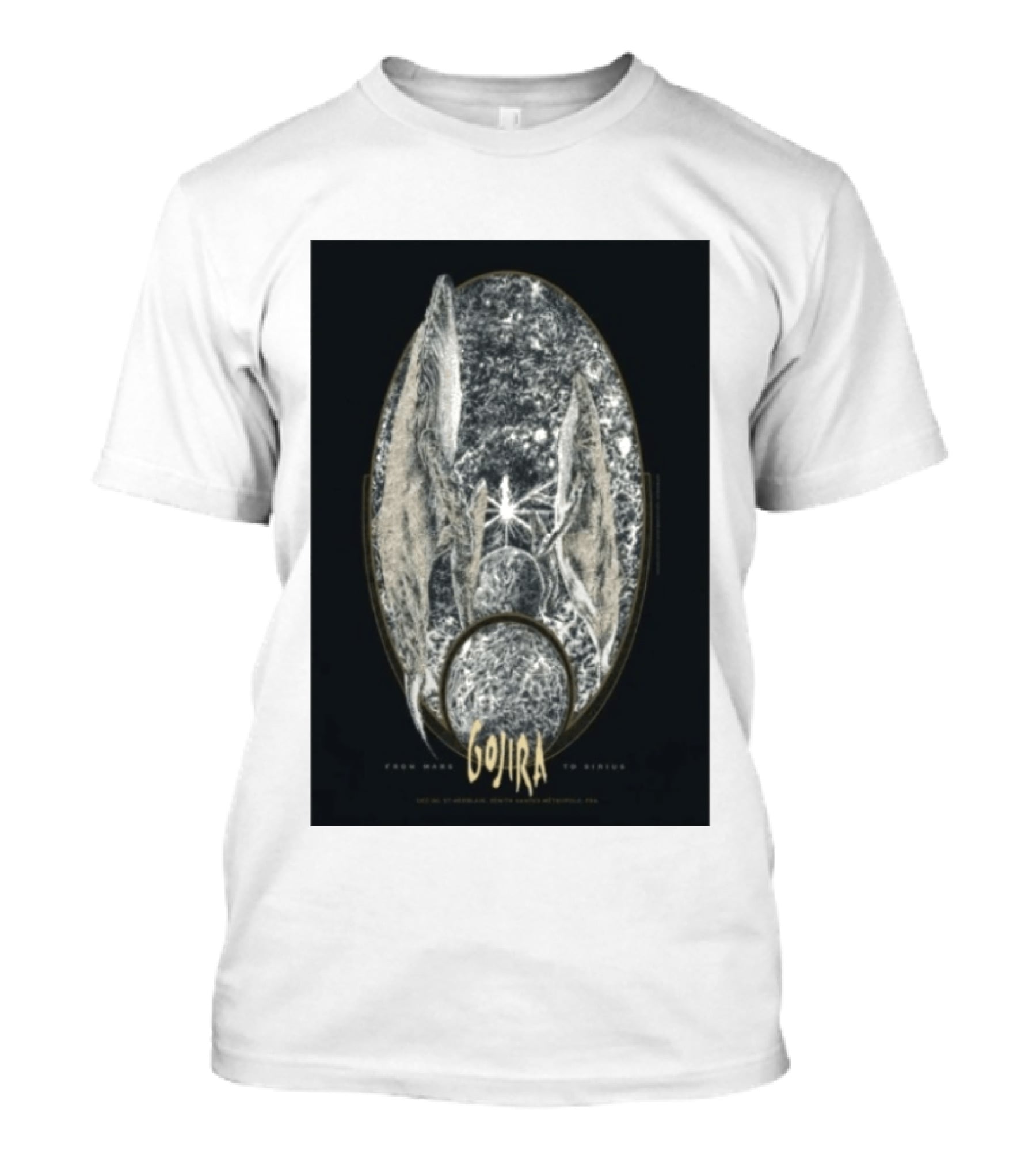 Gojira From Mars To Sirius Saint Herblain France Event December 2 2025 T-Shirt