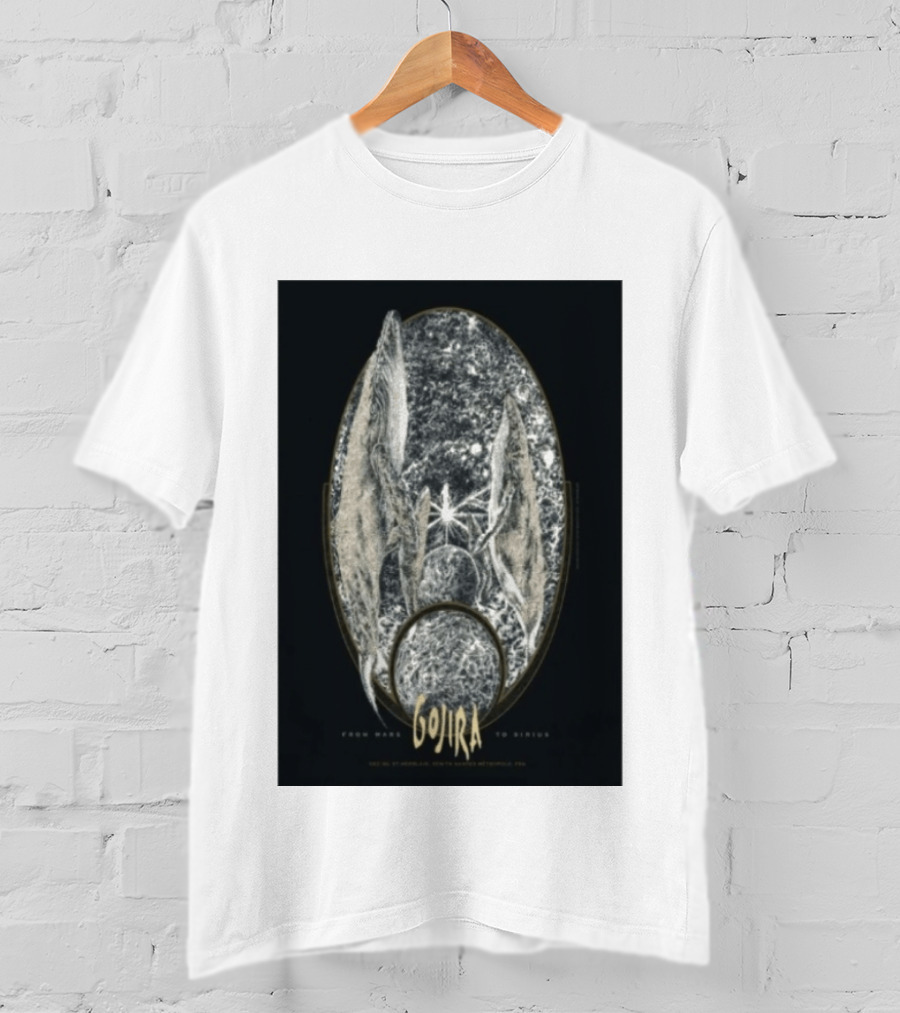 Gojira From Mars To Sirius Saint Herblain France Event December 2 2025 T-Shirt