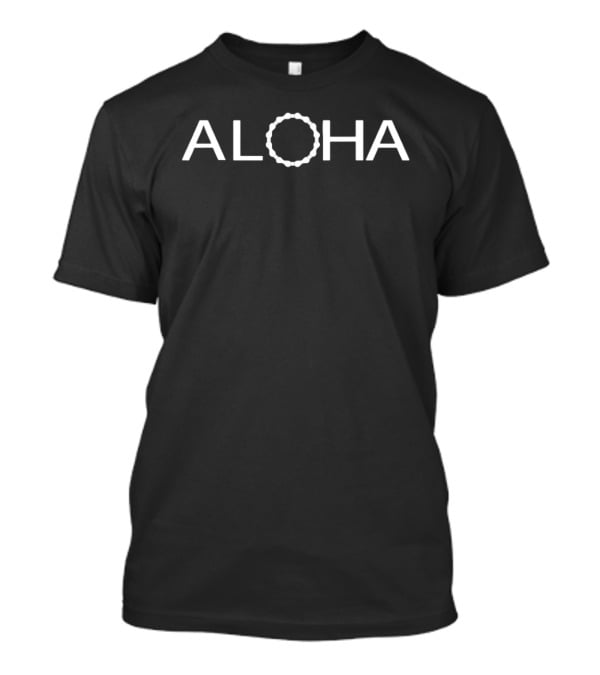 Aloha Bike Chain Circle T-Shirt