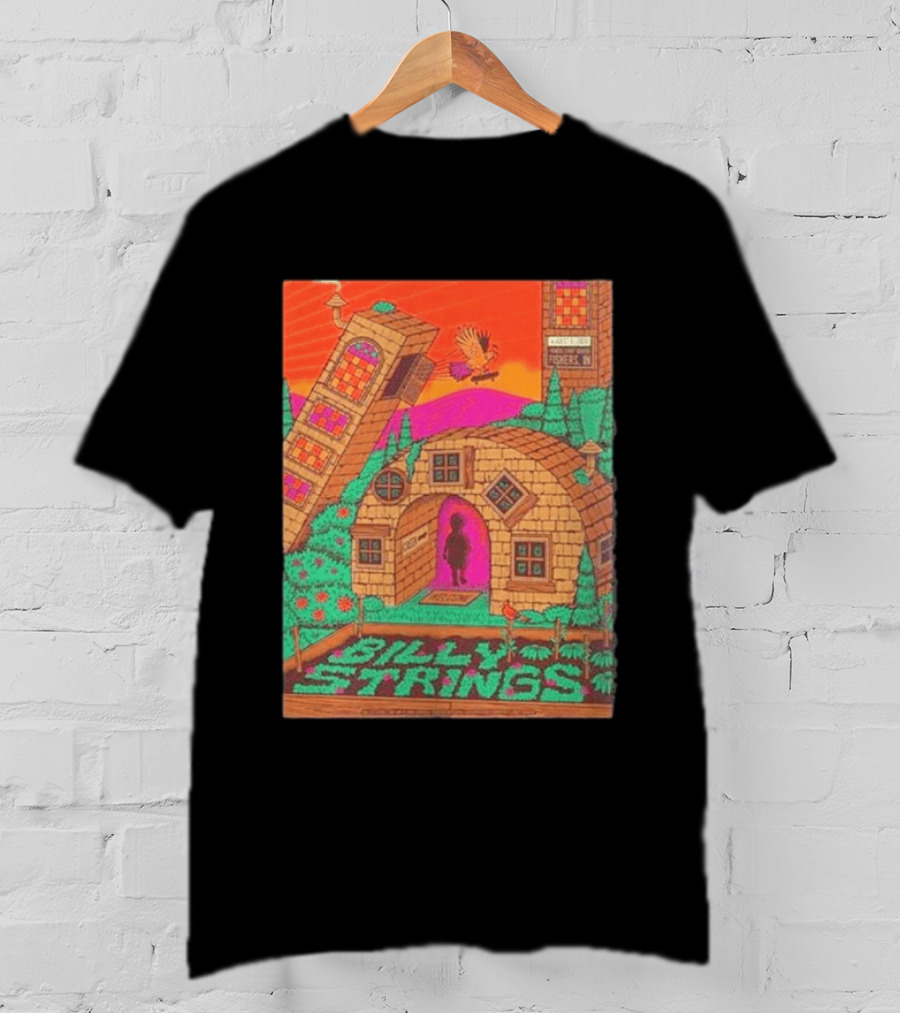 Billy Strings Fishers IN 2026 Night 3 Live August 8 Event Center T-Shirt