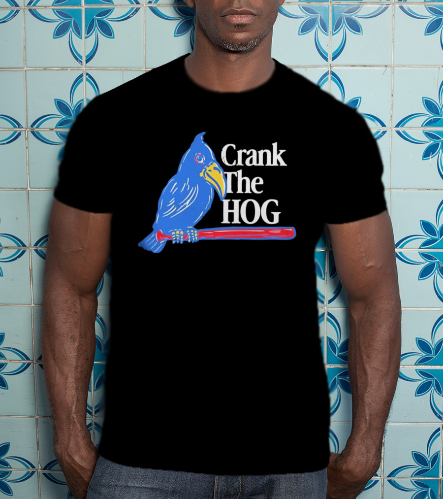 Crank The Hog Villanova Wildcats Basketball Jay Wright NCAA Sports T-Shirt