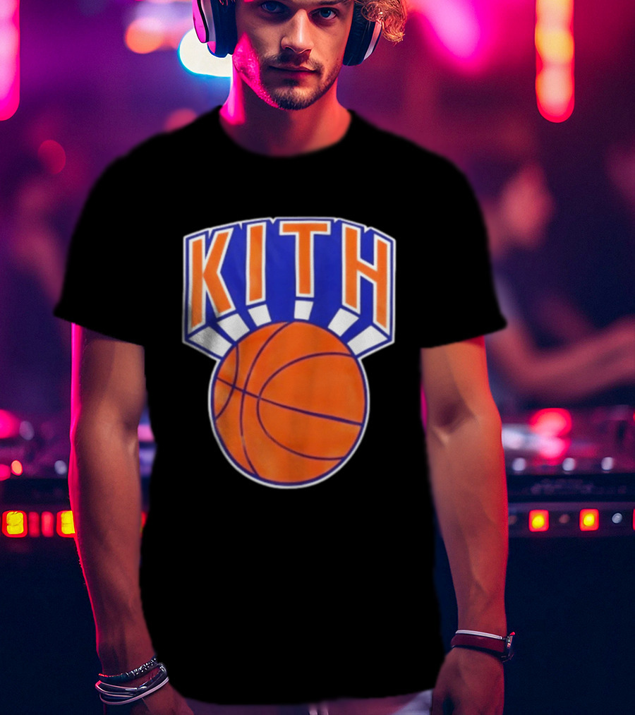 Kith Night New York Knicks Presented By Delta November 2025 Mecca Of Basketball T-Shirt