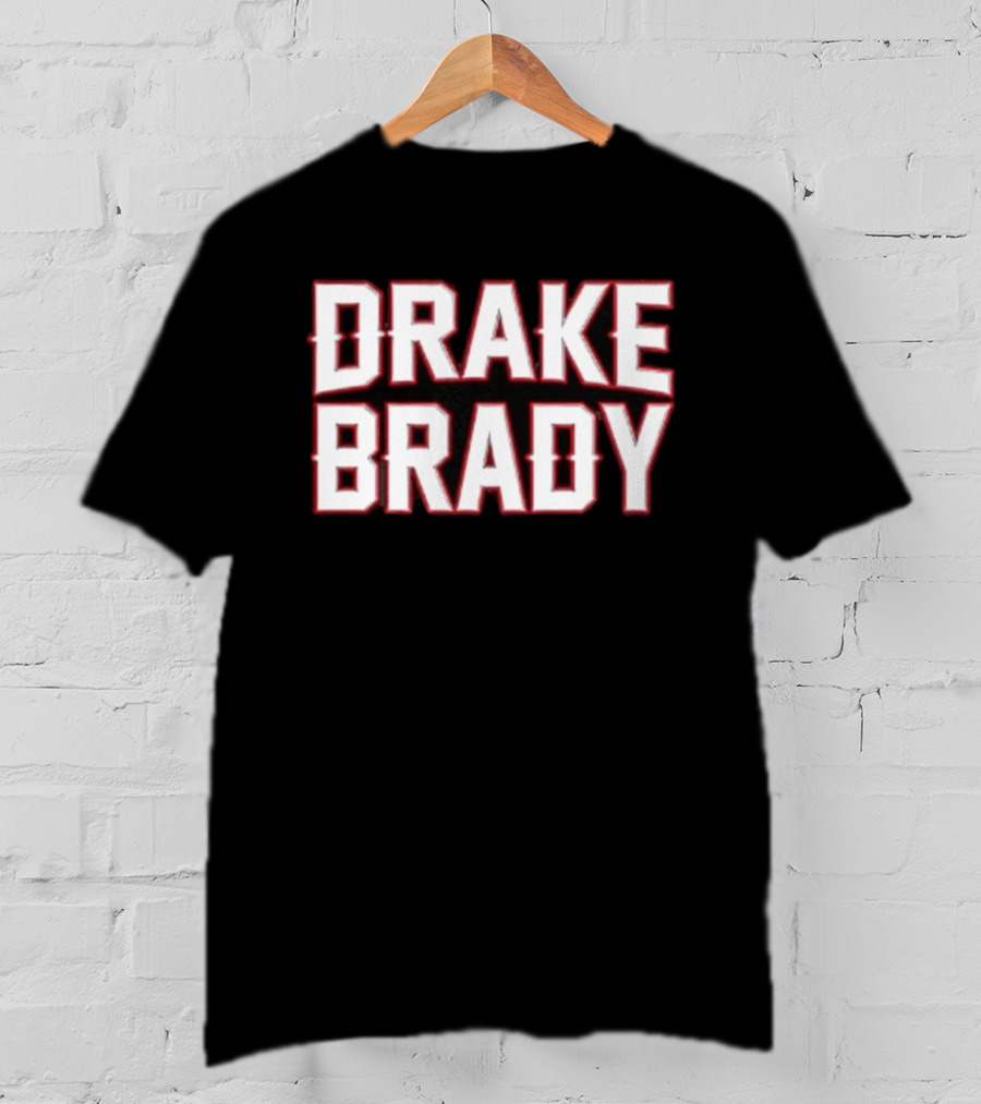 Drake Brady Bold Lettering Sports Fusion T-Shirt