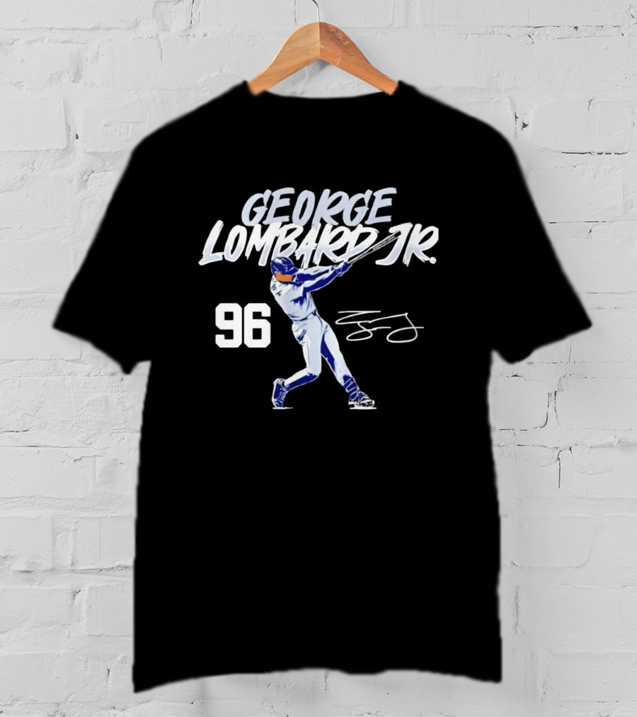 George Lombard Jr 96 Yankees Baseball Player T-Shirt