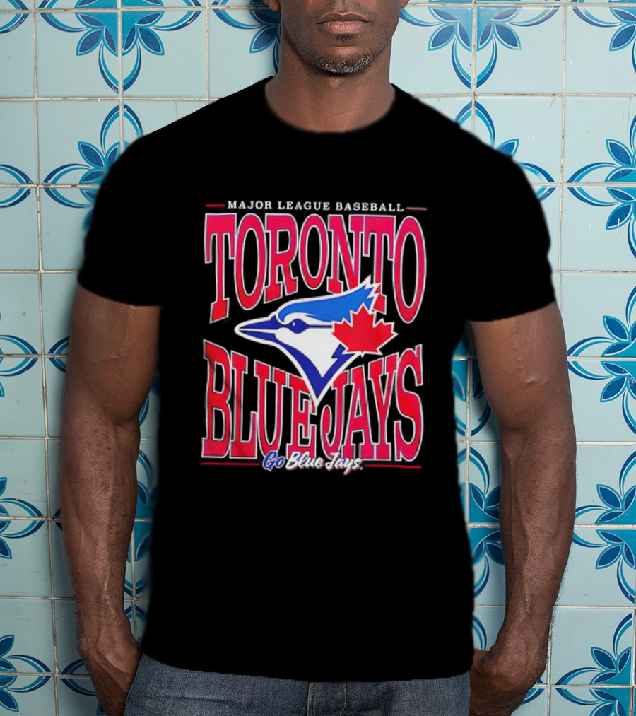 Toronto Blue Jays Major League Baseball Go Blue Jays T-Shirt