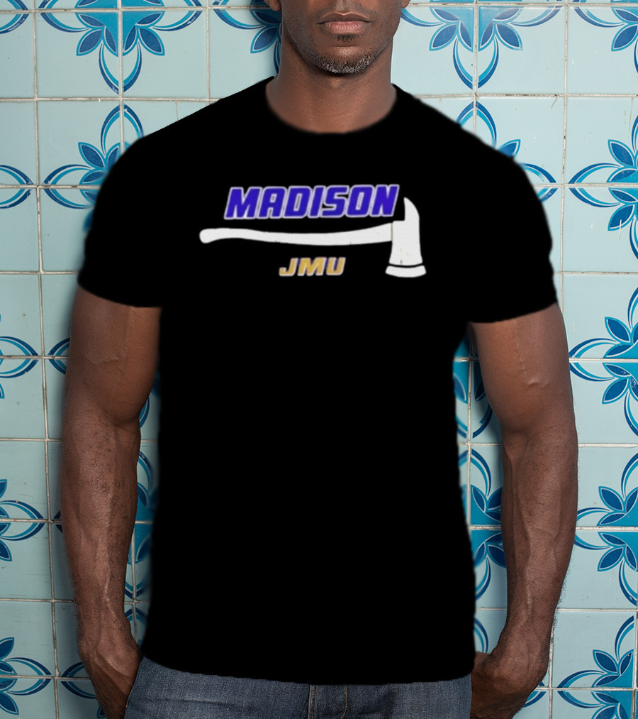 Original Firefighter Fire Dept Always Ready Madison JMU T-Shirt