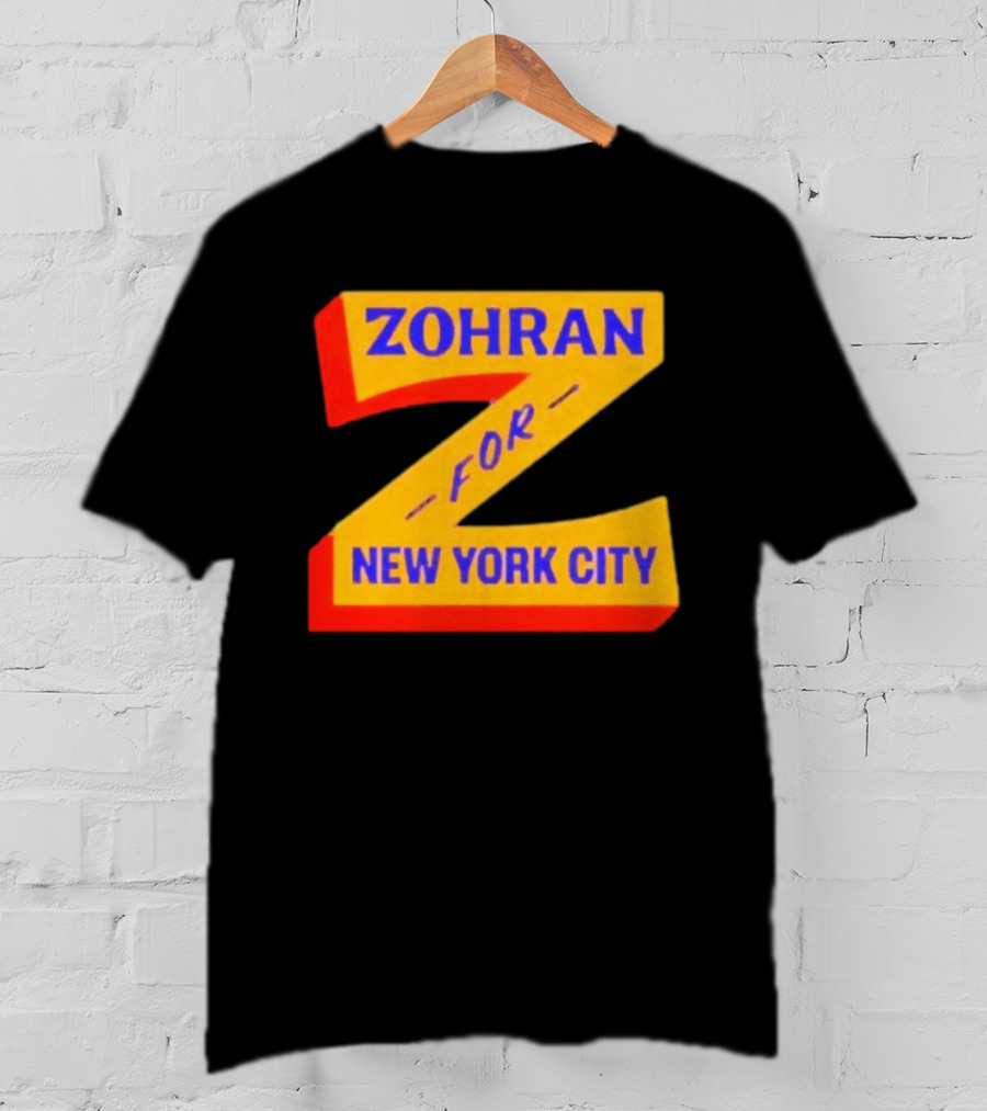 Zohran Mamdani 2025 Z For New York City T-Shirt