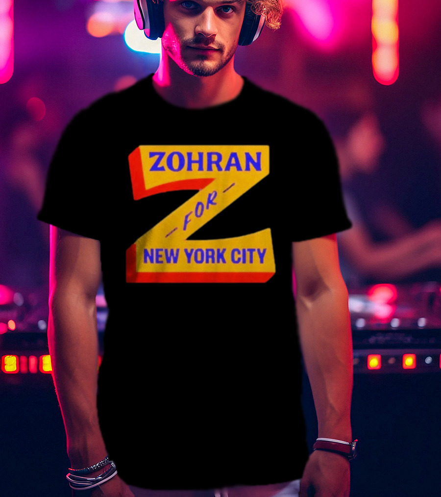 Zohran Mamdani 2025 Z For New York City T-Shirt