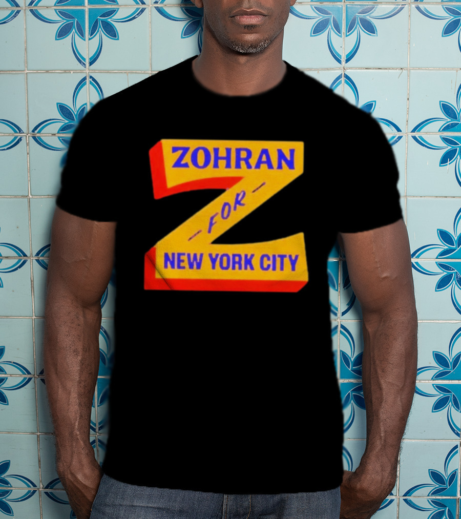 Zohran Mamdani 2025 Z For New York City T-Shirt