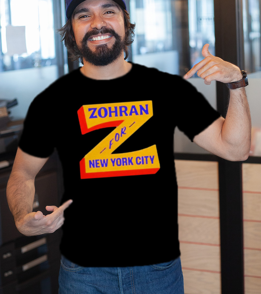 Zohran Mamdani 2025 Z For New York City T-Shirt