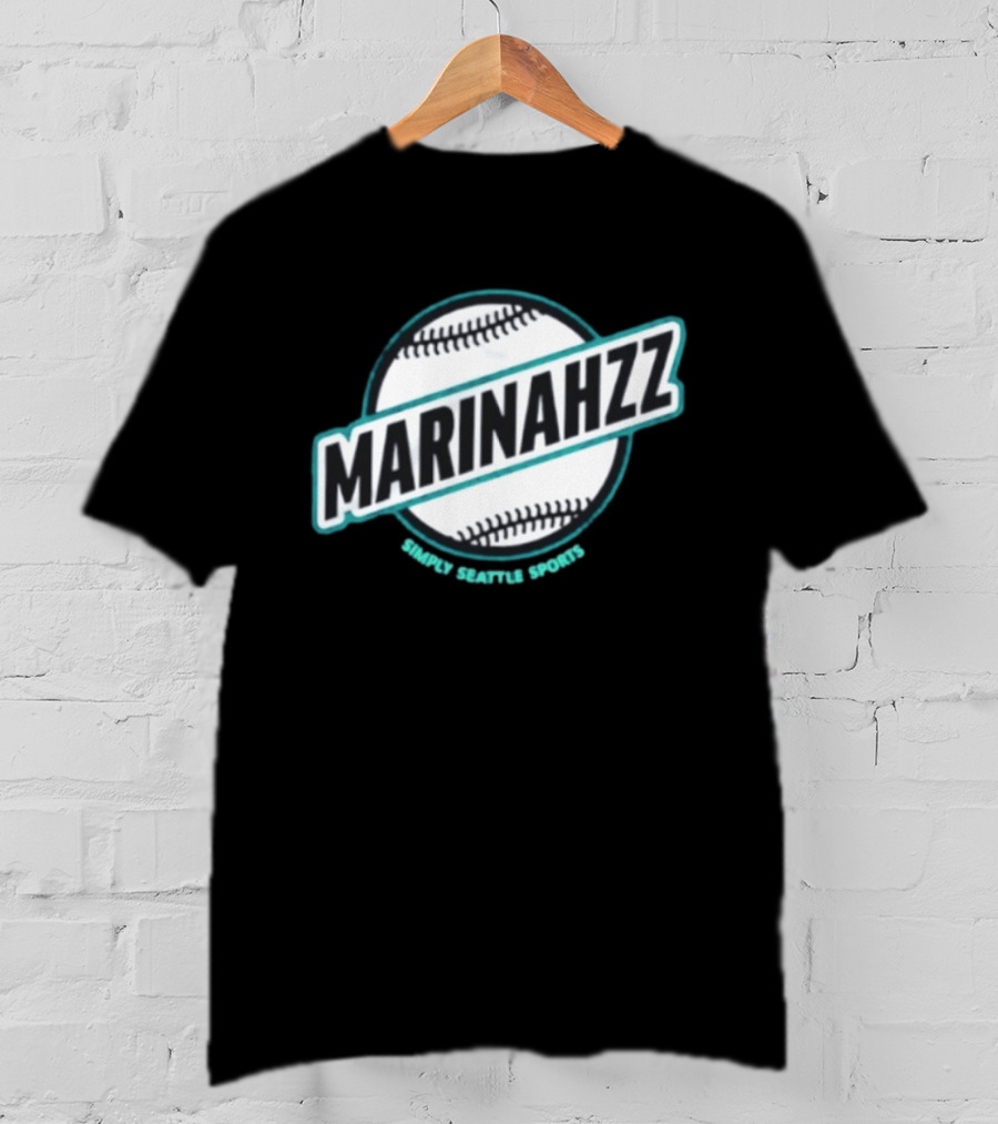Marinahzz Simply Seattle Mariners Sports Baseball T-Shirt