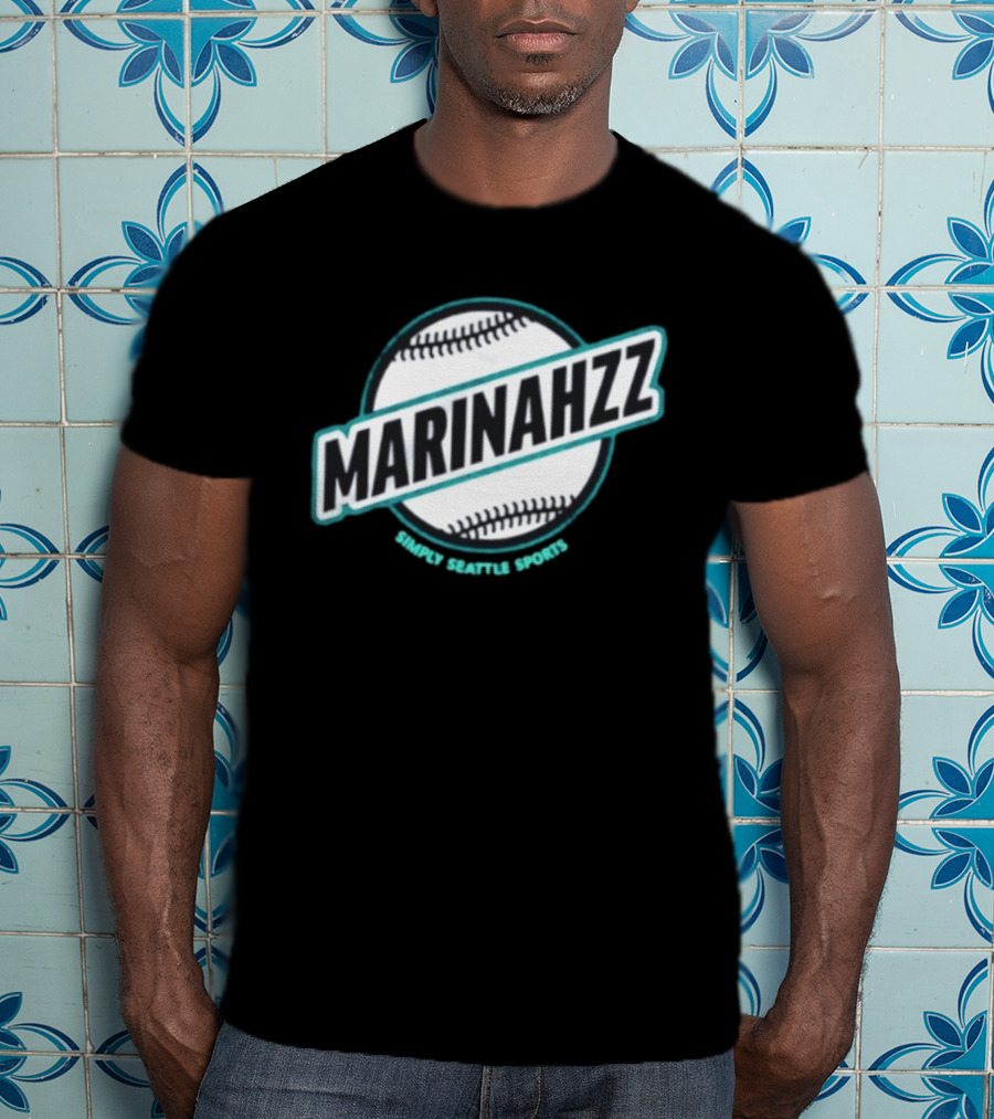Marinahzz Simply Seattle Mariners Sports Baseball T-Shirt