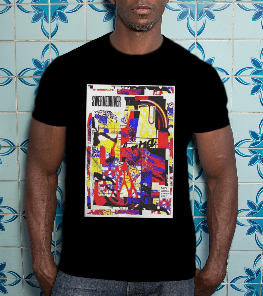 Swervedriver Phoenix Concert Theatre Toronto ON Aug 21 2026 Vibrant Abstract Collage T-Shirt
