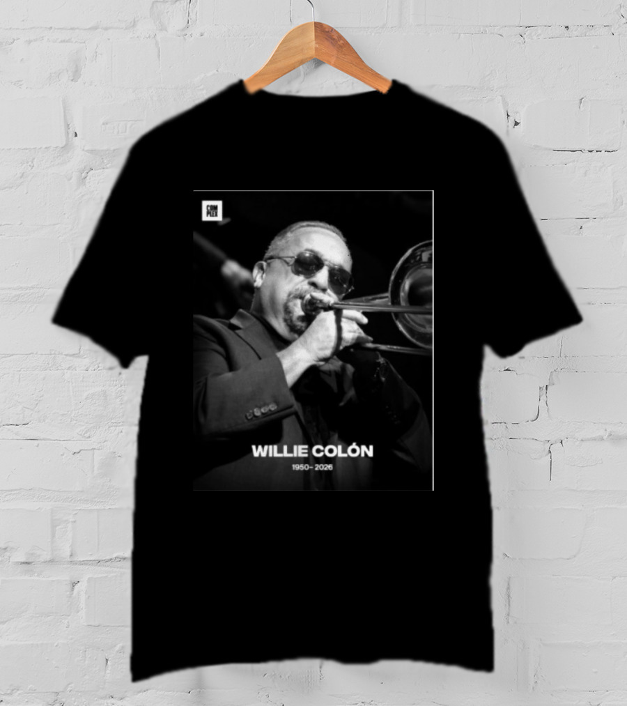 Willie Colón 1950 2026 Rest In Peace Salsa Giant T-Shirt