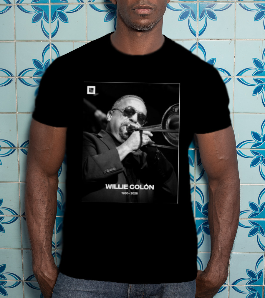 Willie Colón 1950 2026 Rest In Peace Salsa Giant T-Shirt
