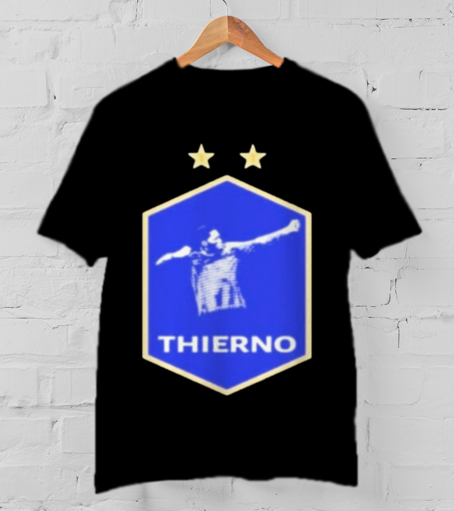 Thierno Barry Everton FC Two Stars Blue Crest T-Shirt