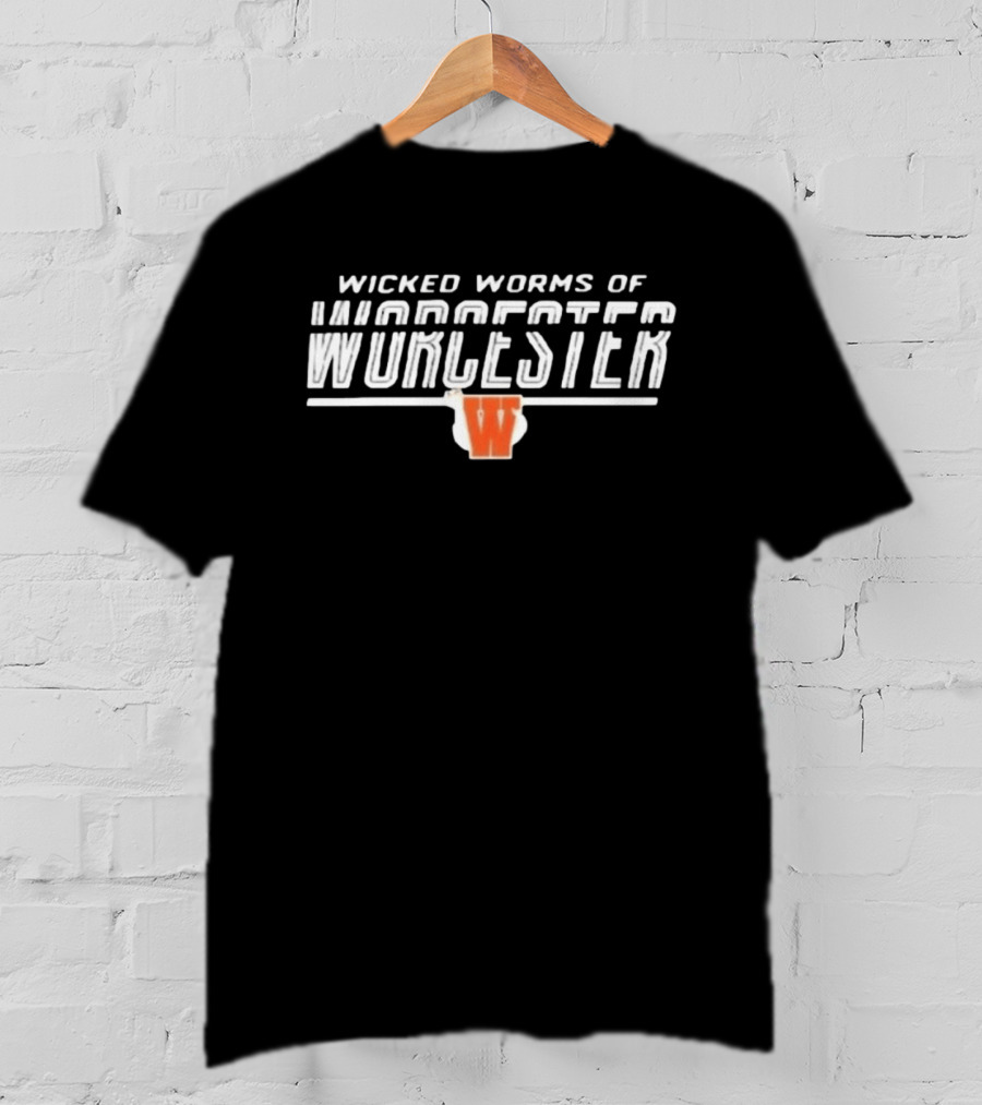 Trendy Worcester Red Sox Wicked Worms Burnt Orange Worcester T-Shirt