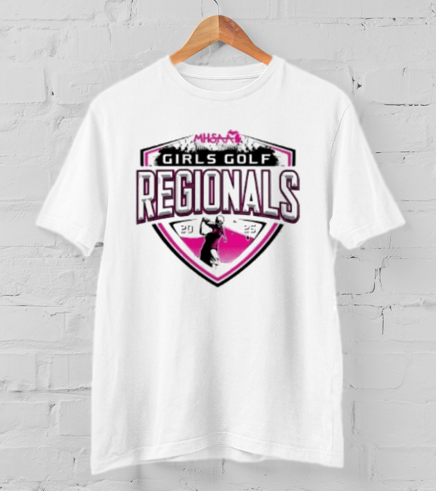 2025 MHSAA Girls Golf Regionals Championship T-Shirt