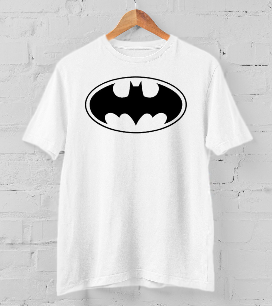 Batman Oval Classic Superhero T-Shirt