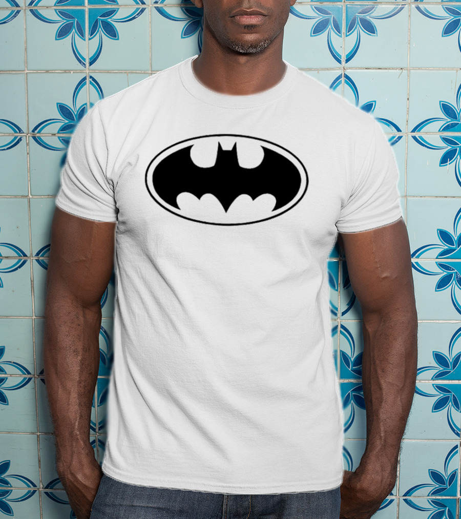 Batman Oval Classic Superhero T-Shirt