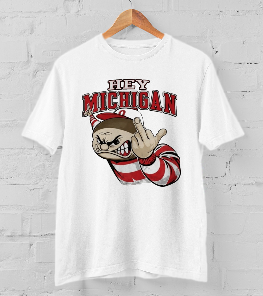 Ishowspeed Hey Michigan Football Rivalry Fan T-Shirt