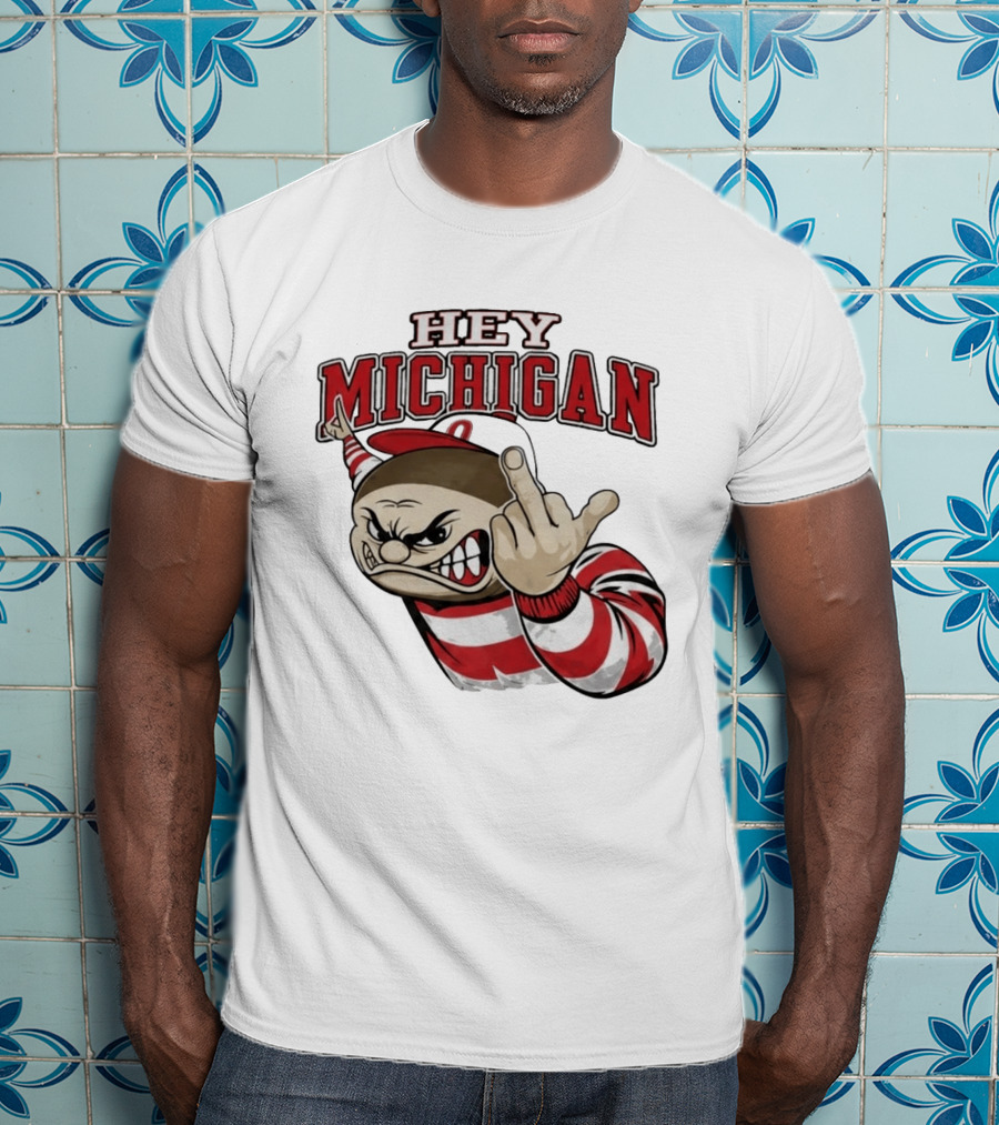 Ishowspeed Hey Michigan Football Rivalry Fan T-Shirt