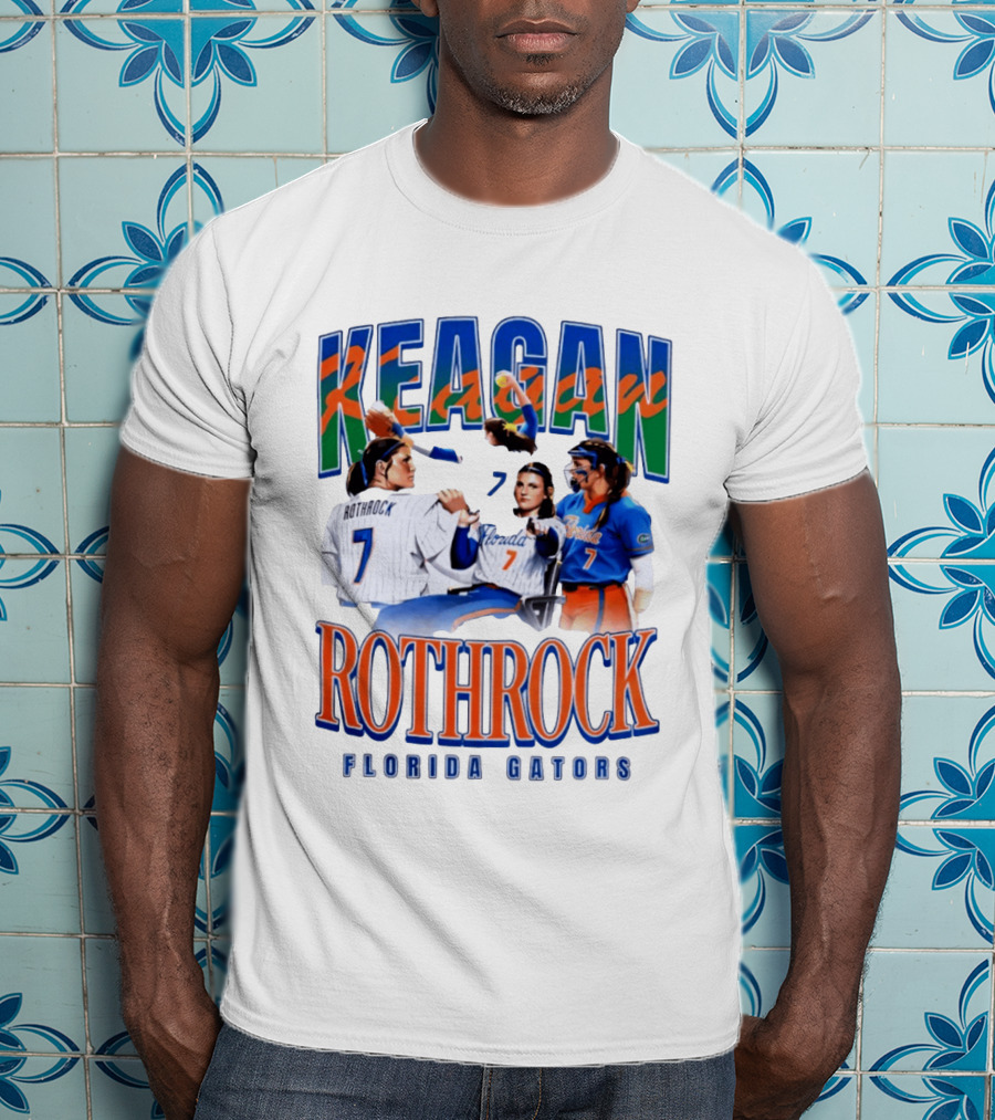 Keagan Rothrock Florida Gators Rothrock 7 Baseball Softball Athlete T-Shirt