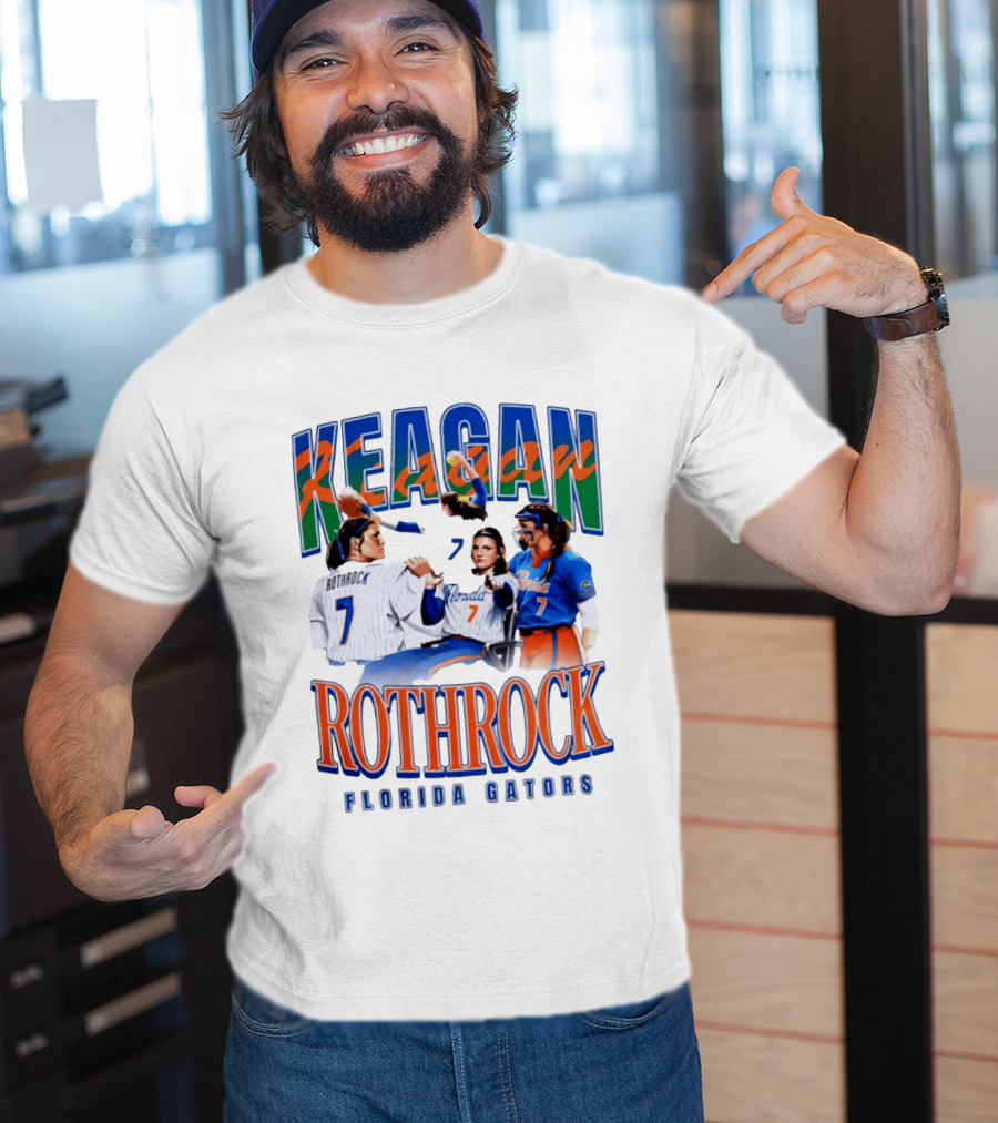 Keagan Rothrock Florida Gators Rothrock 7 Baseball Softball Athlete T-Shirt