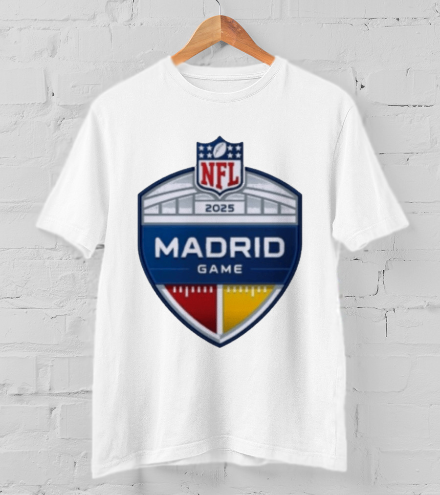 NFL 2025 Madrid Game Event T-Shirt