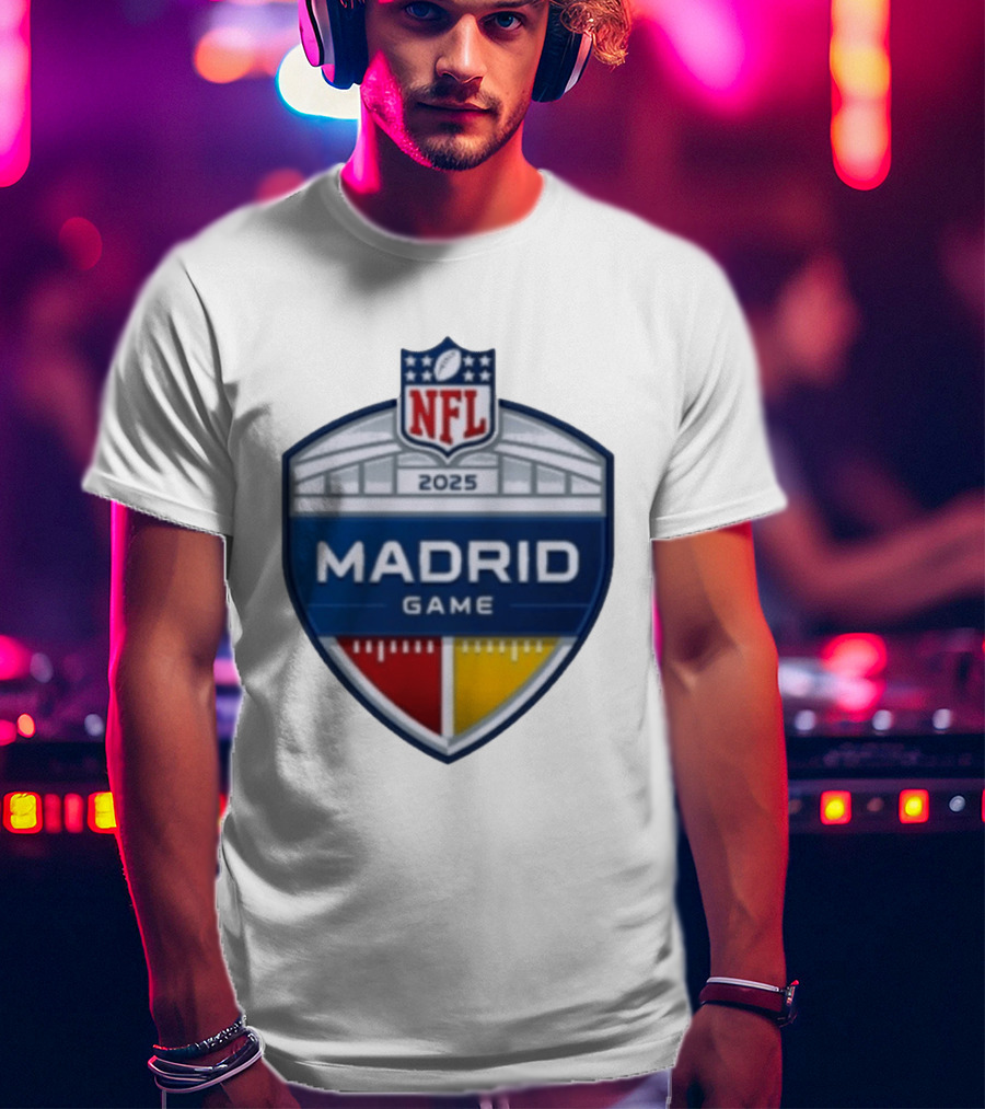 NFL 2025 Madrid Game Event T-Shirt