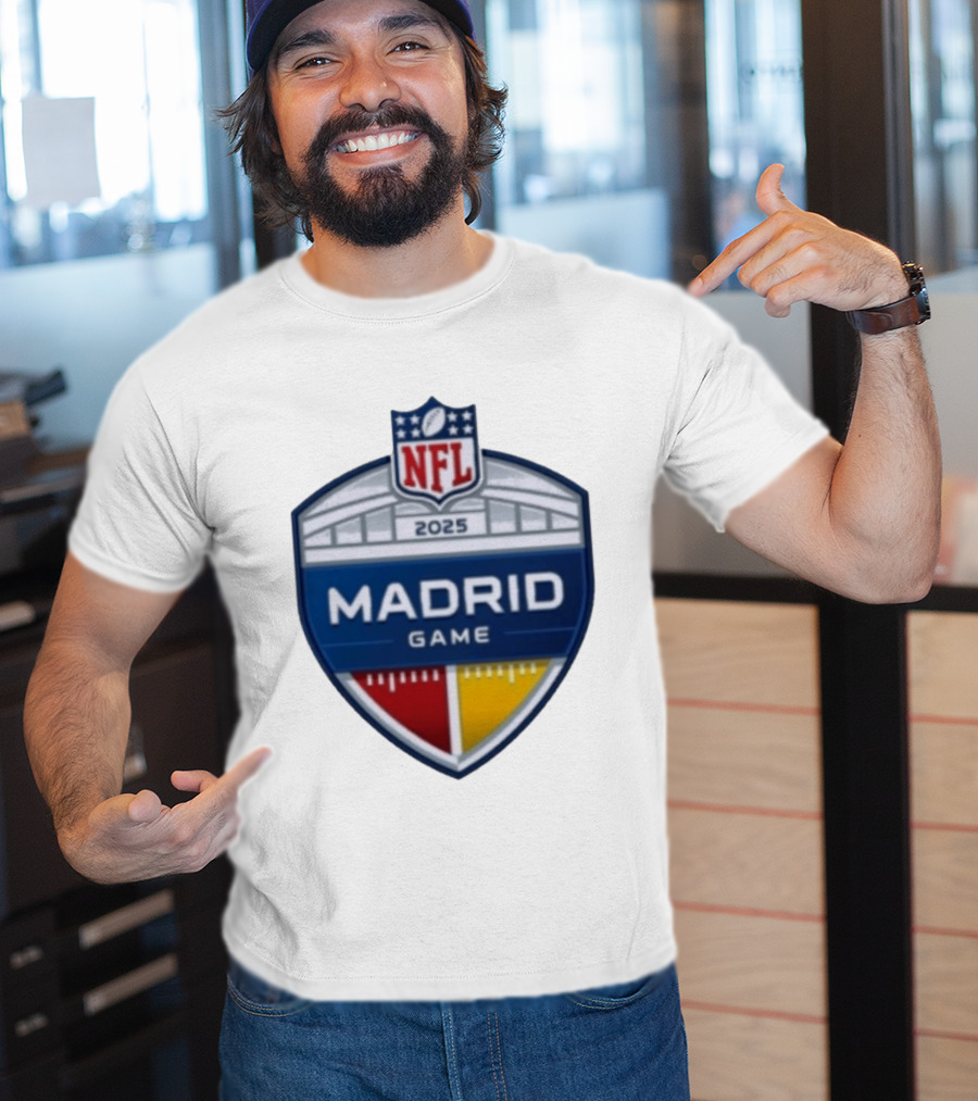 NFL 2025 Madrid Game Event T-Shirt