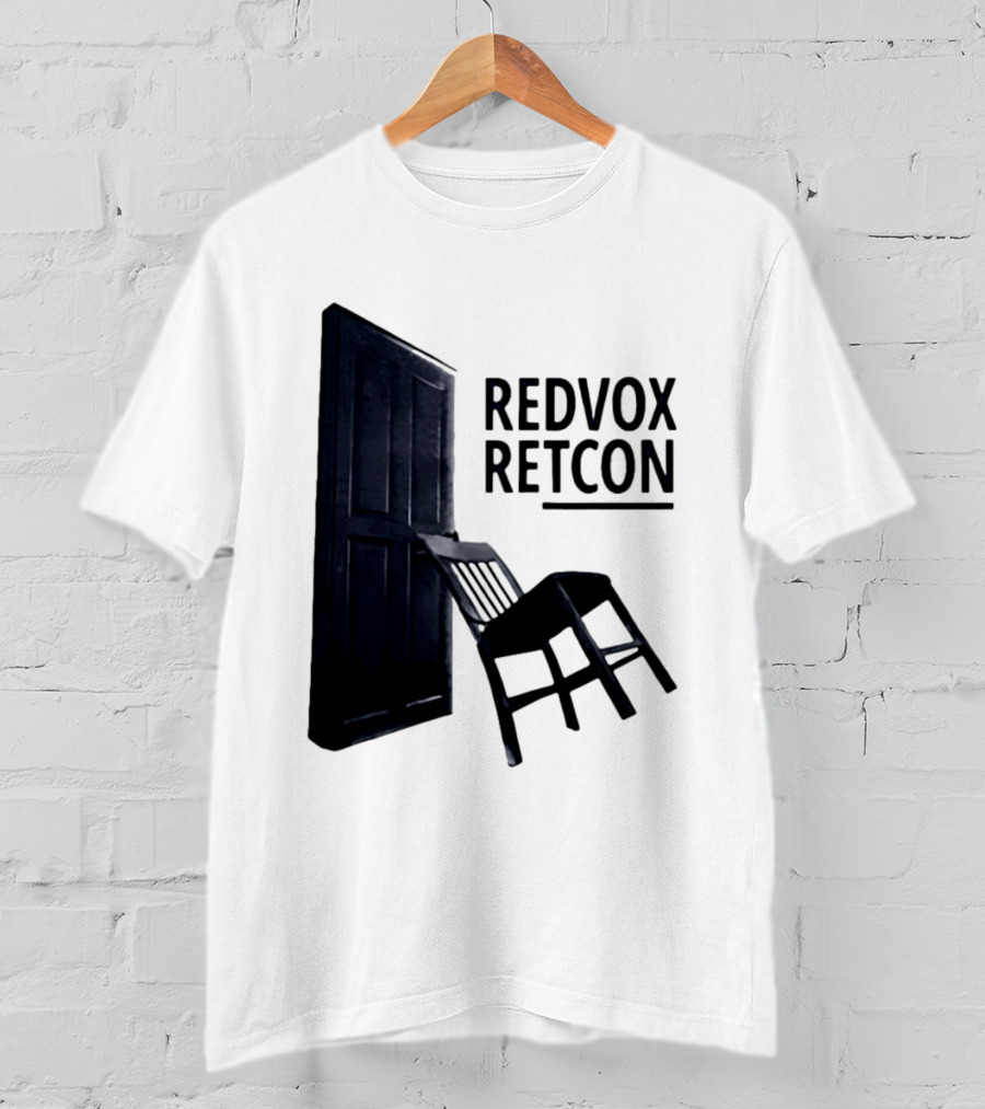 Red Vox Retcon Album Door And Chair T-Shirt