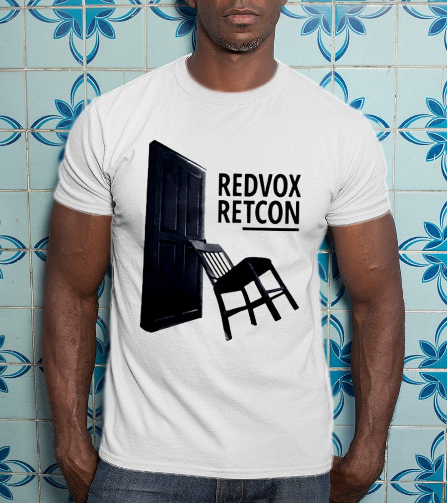 Red Vox Retcon Album Door And Chair T-Shirt
