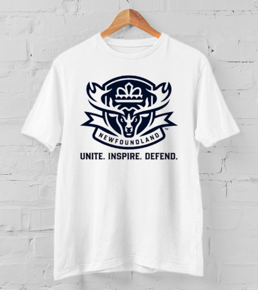 Newfoundland Regiment Unite Inspire Defend 2025 T-Shirt